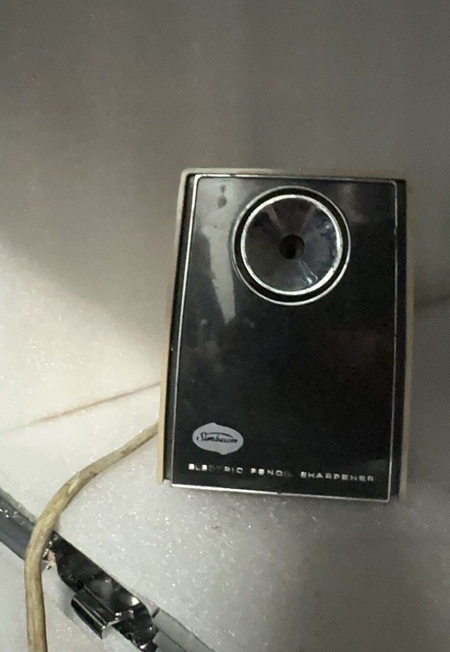 1970s Vintage SUNBEAM Electric Pencil Sharpener Model ES-C B1324 Tested